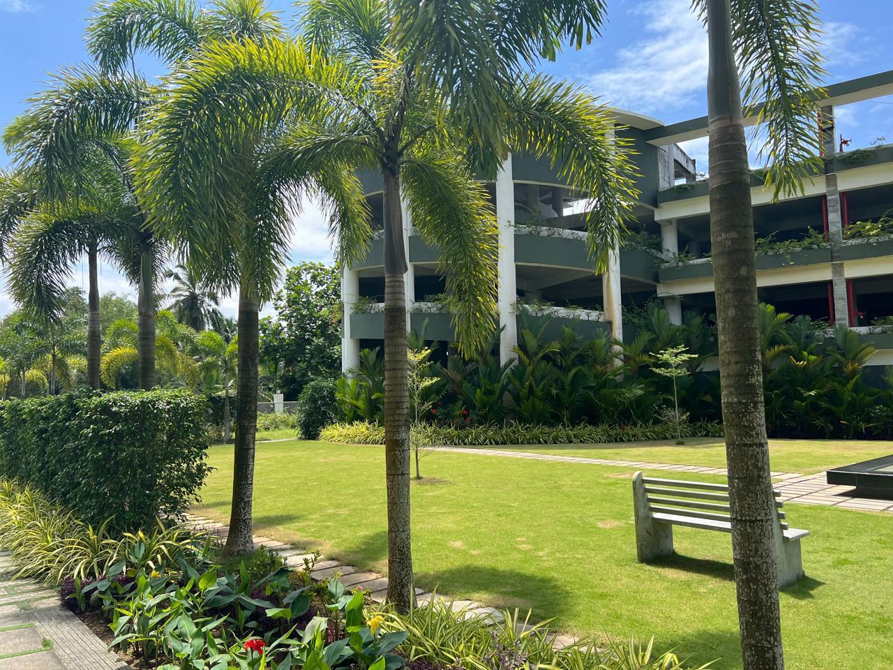 Landscaped Entrance